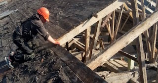 Профессиональный демонтаж стропильной системы от Сварной-Крв в Кирово-чепецке от 565 рублей.