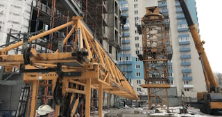 Демонтаж башенного крана в Кирово-чепецке - услуги по демонтажу от Сварной-Крв от 1539 руб.