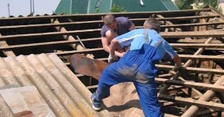 Демонтаж крыши в Кирово-чепецке - стоимость работ от 719 рублей за м2